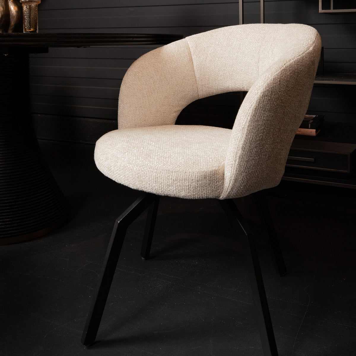 Aranea eetkamerstoel beige Symphony 3 PTMD