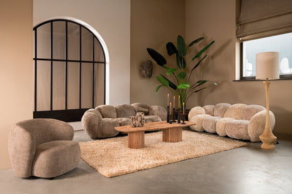 Curvae Sofa Lush Beige PTMD
