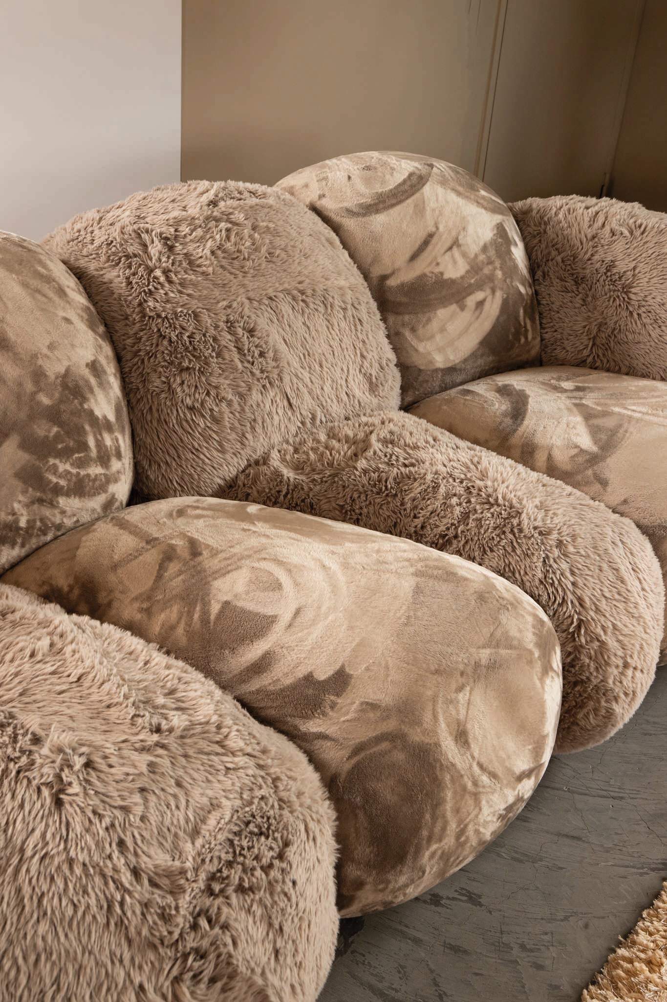 Curvae Sofa Lush Taupe PTMD