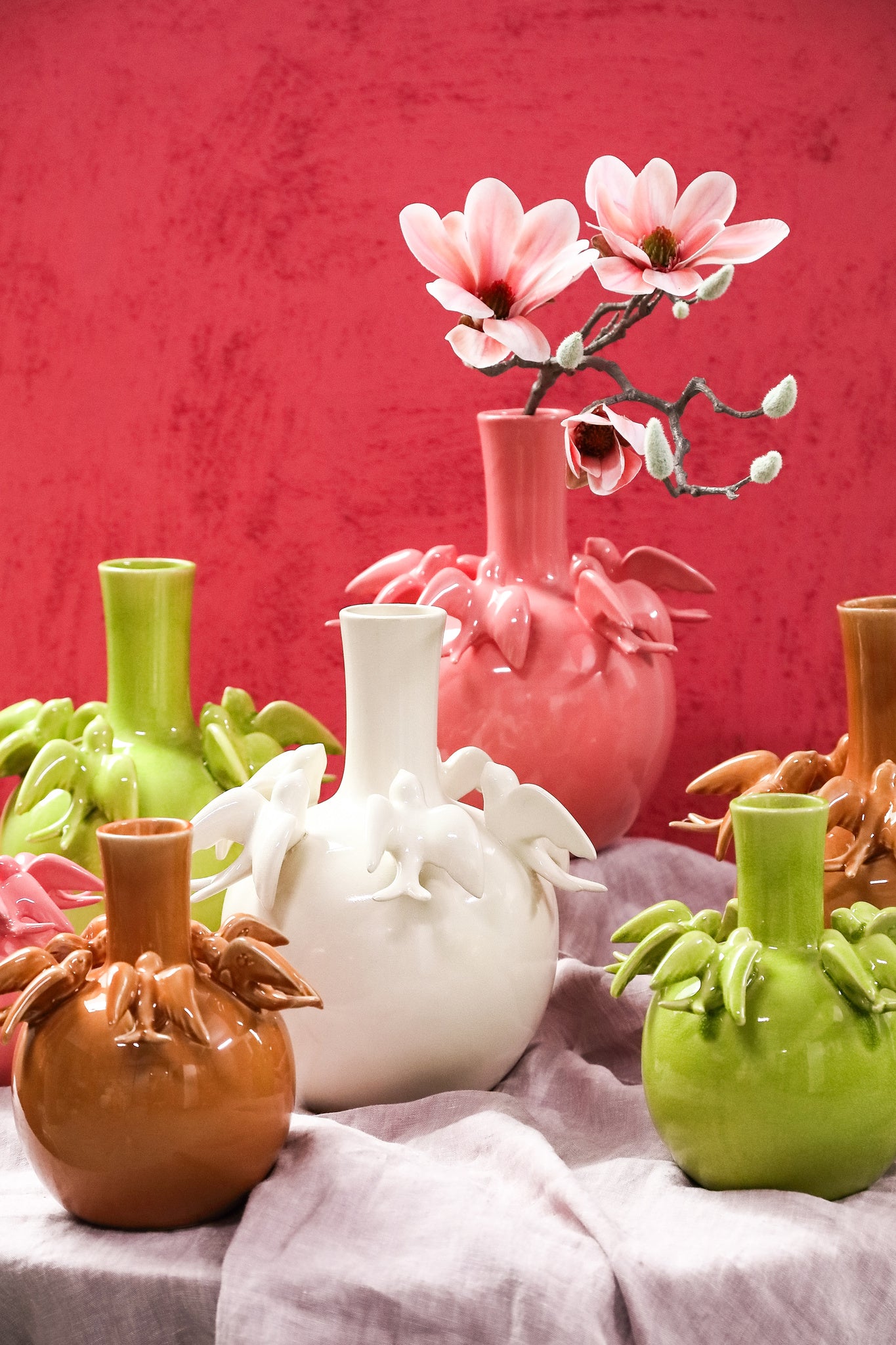 Vaas Emmelyn Large - Roze - Ø28x32cm PTMD