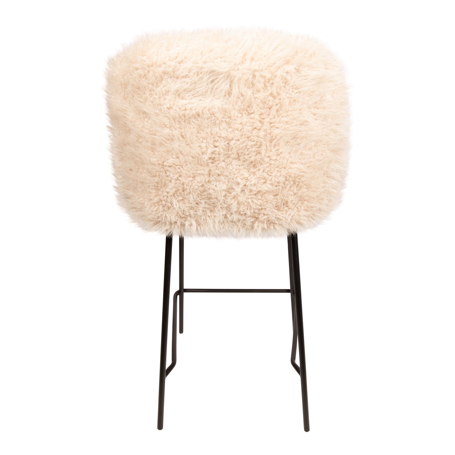 PTMD Leander Bar Chair Hair Beige