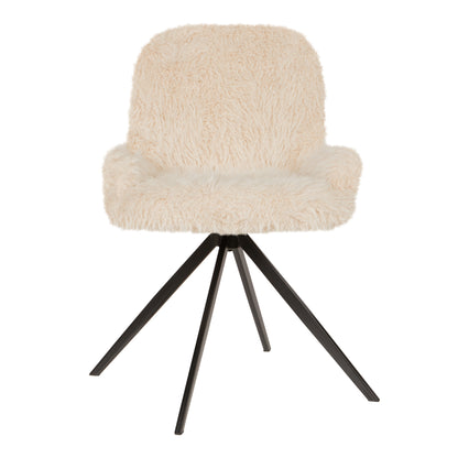Leander Dining Chair Hair Beige PTMD