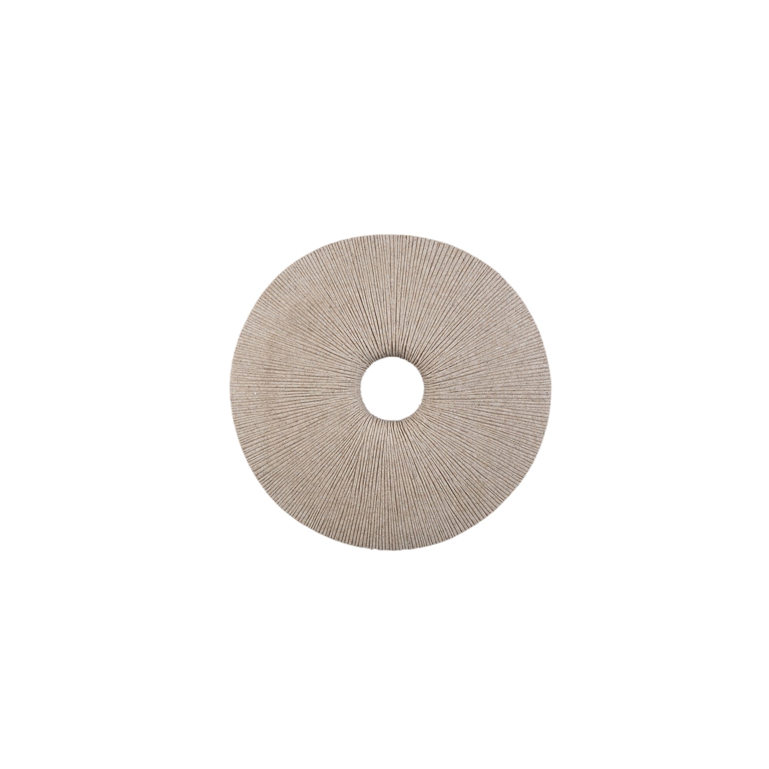 Kathelle Cream Poly Round Sandstone Wallpanel S PTMD