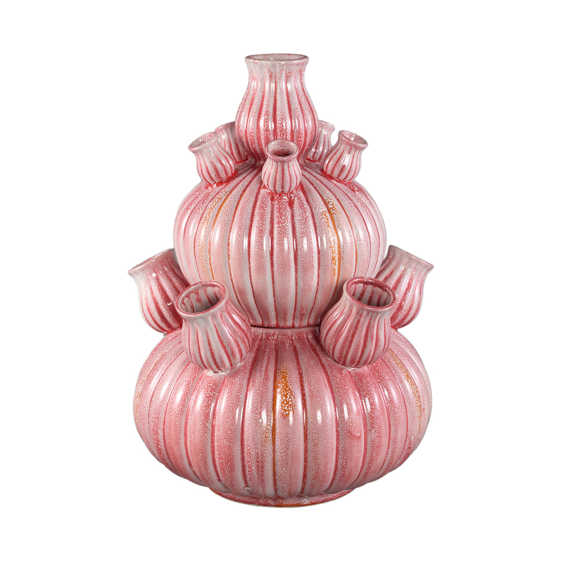 Nolou Roze Tulpenvaas keramiek Large PTMD