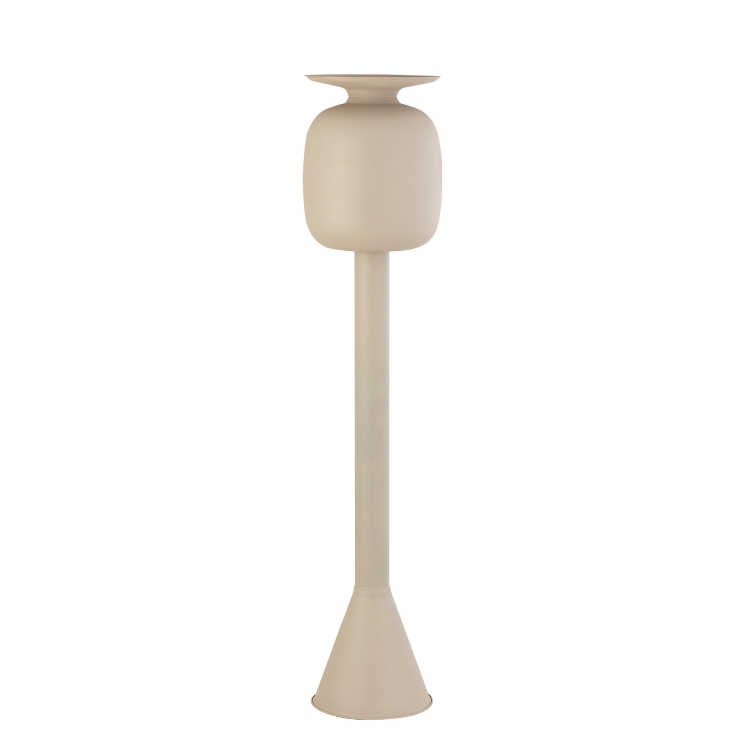 Dainah Cream iron pot op lange voet Large PTMD