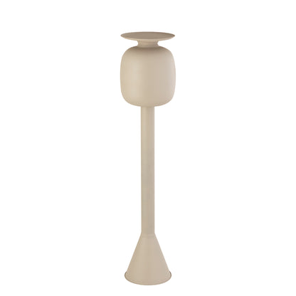 Dainah Cream iron pot op lange voet Large PTMD