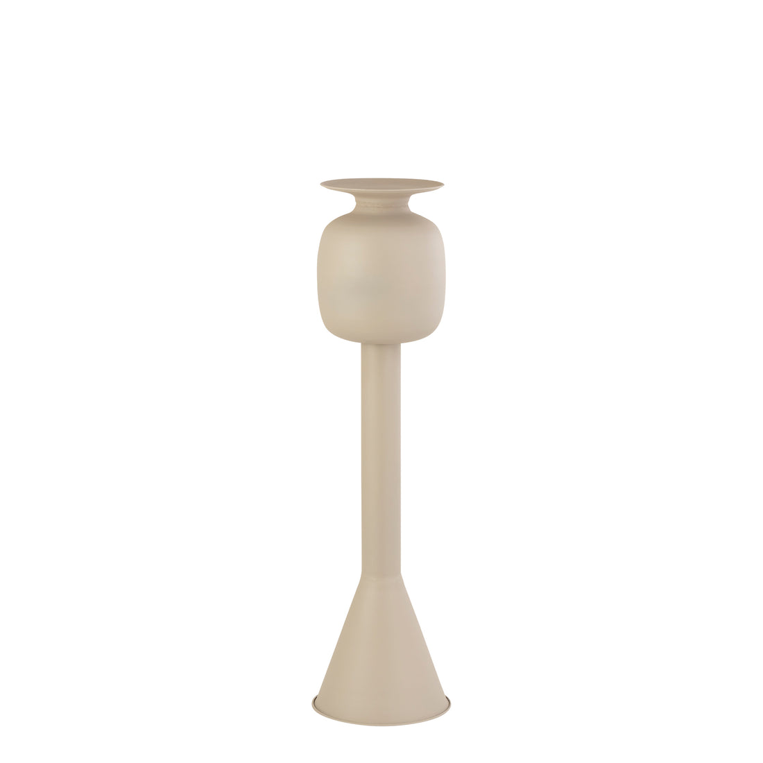 Dainah Cream iron pot op lange voet Small PTMD