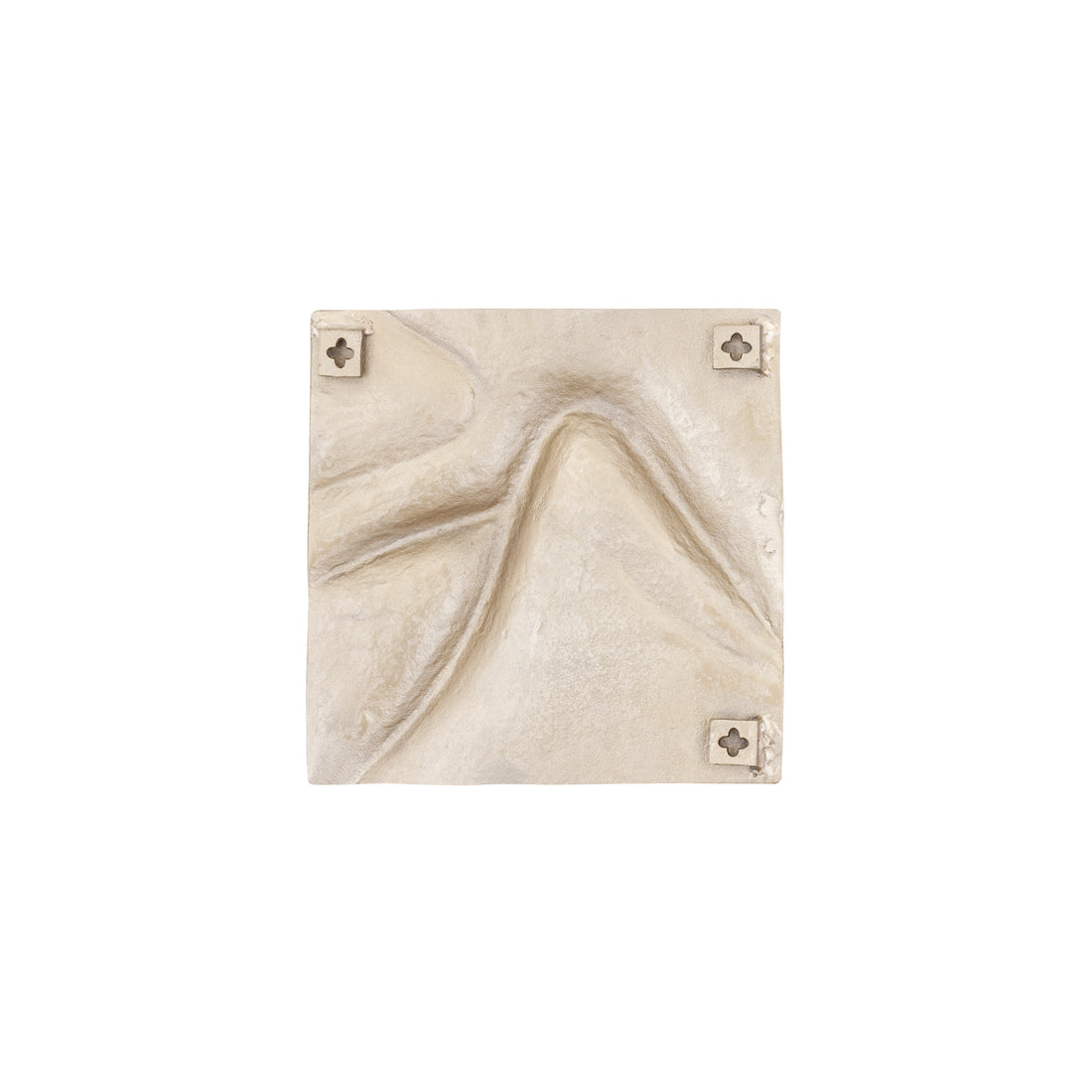 Wandpaneel Gihan S - 42x5x42cm - Aluminium - Goud PTMD