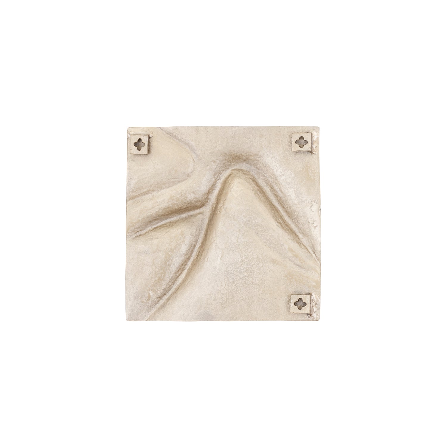 Wandpaneel Gihan S - 42x5x42cm - Aluminium - Goud PTMD