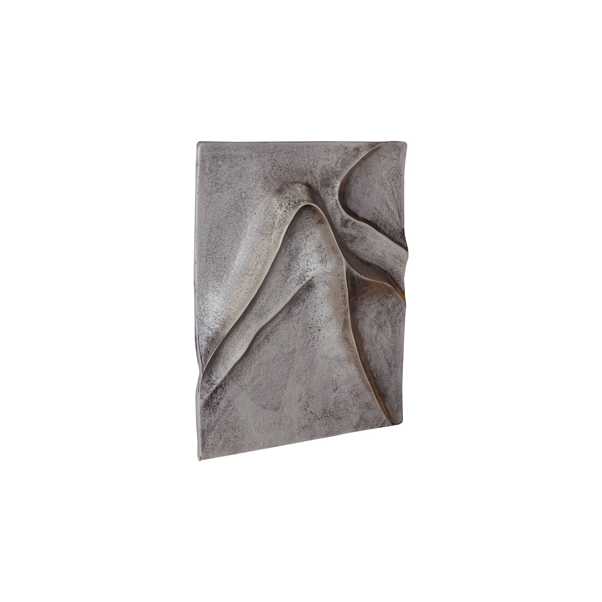 Wandpaneel Gihan S - 42x5x42 cm - Aluminium - Zilver PTMD