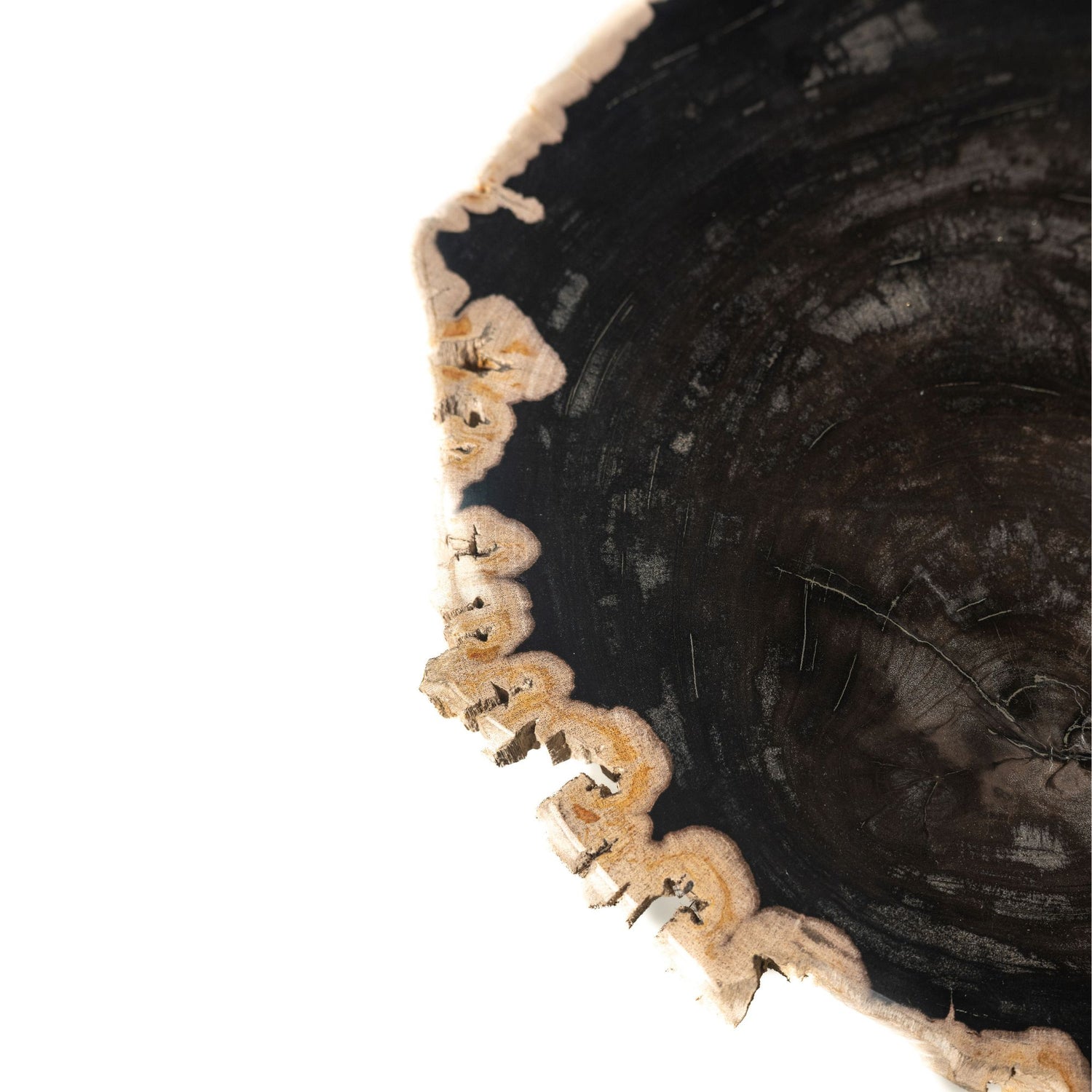 Bijzettafel Jisse - 30x35x53 cm - Hout - Zwart PTMD