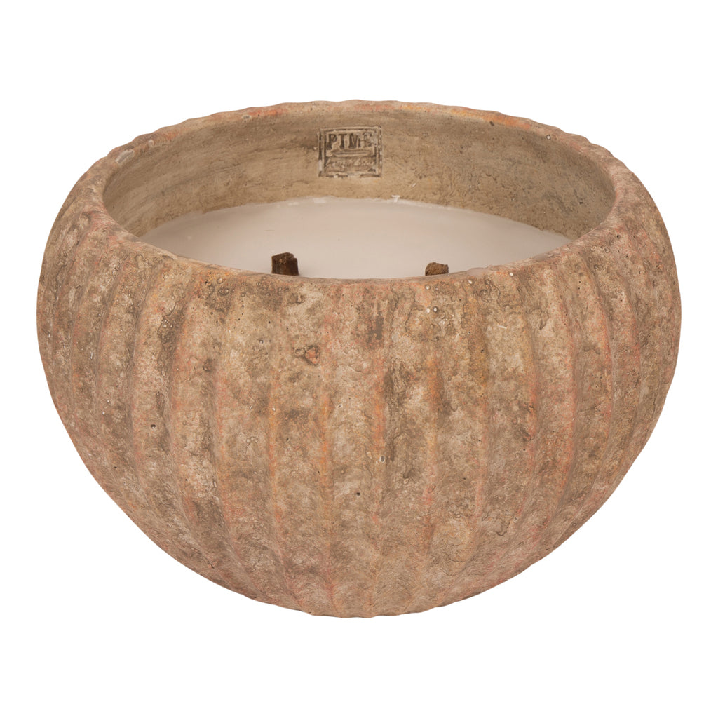 Yasmeene Cement Buitenkaars Bruin Ø29cm PTMD