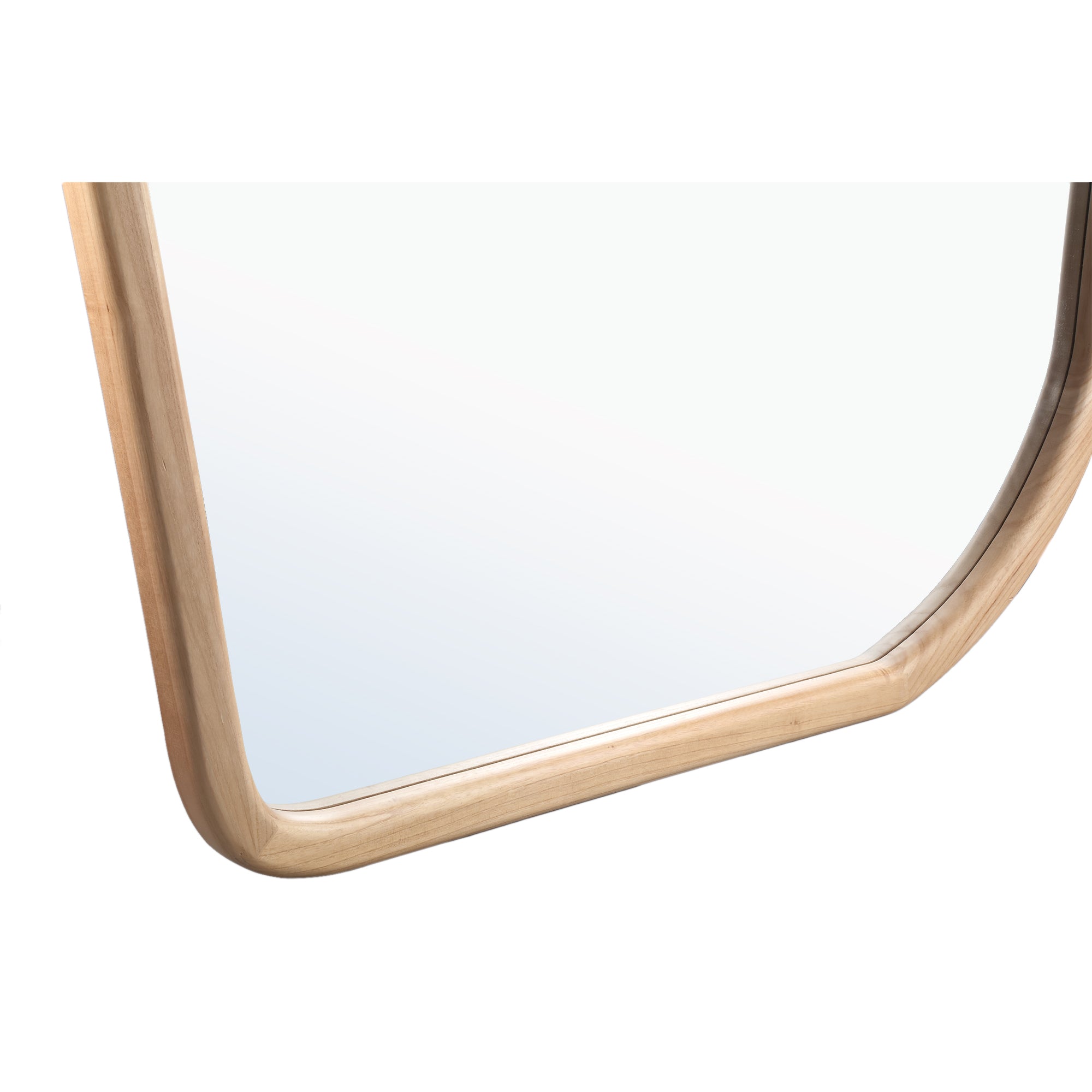 Spiegel Denholm Natural Solid Wood Big Organic 120x4x172cm PTMD