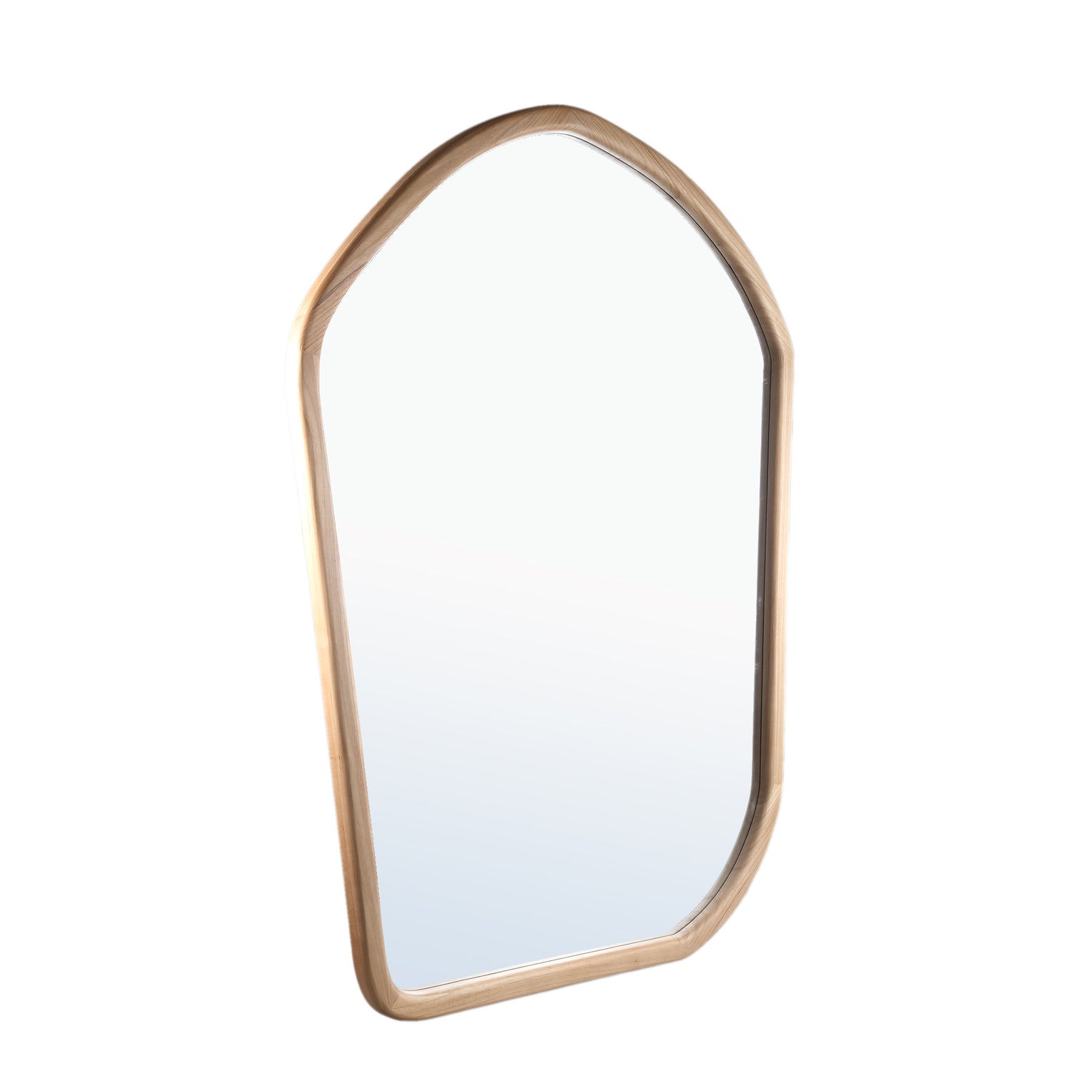 Spiegel Denholm Natural Solid Wood Big Organic 120x4x172cm PTMD