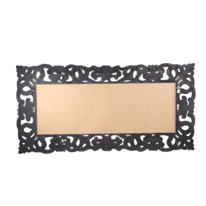 Morrigan White Poly Classical Mirror Rectangle PTMD