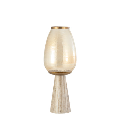 Berdand Beige floor stormlight luster glass cone S PTMD