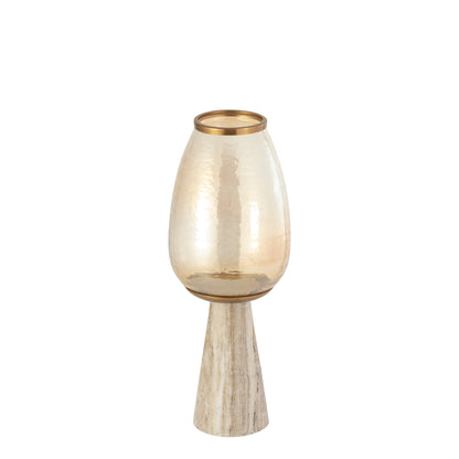 Berdand Beige floor stormlight luster glass cone S PTMD
