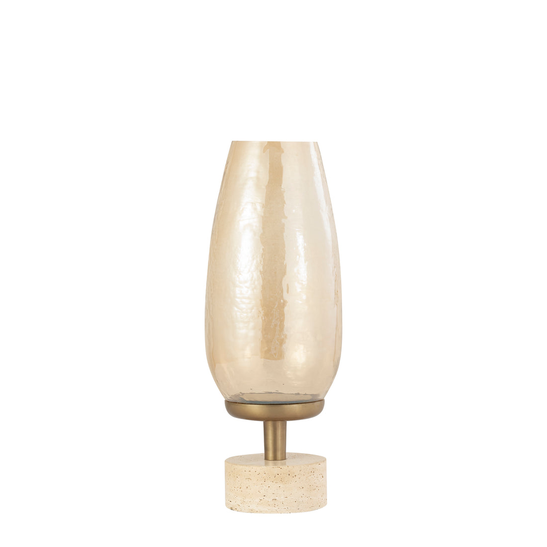 Sajeth Brass luster glass stormlight on base M PTMD