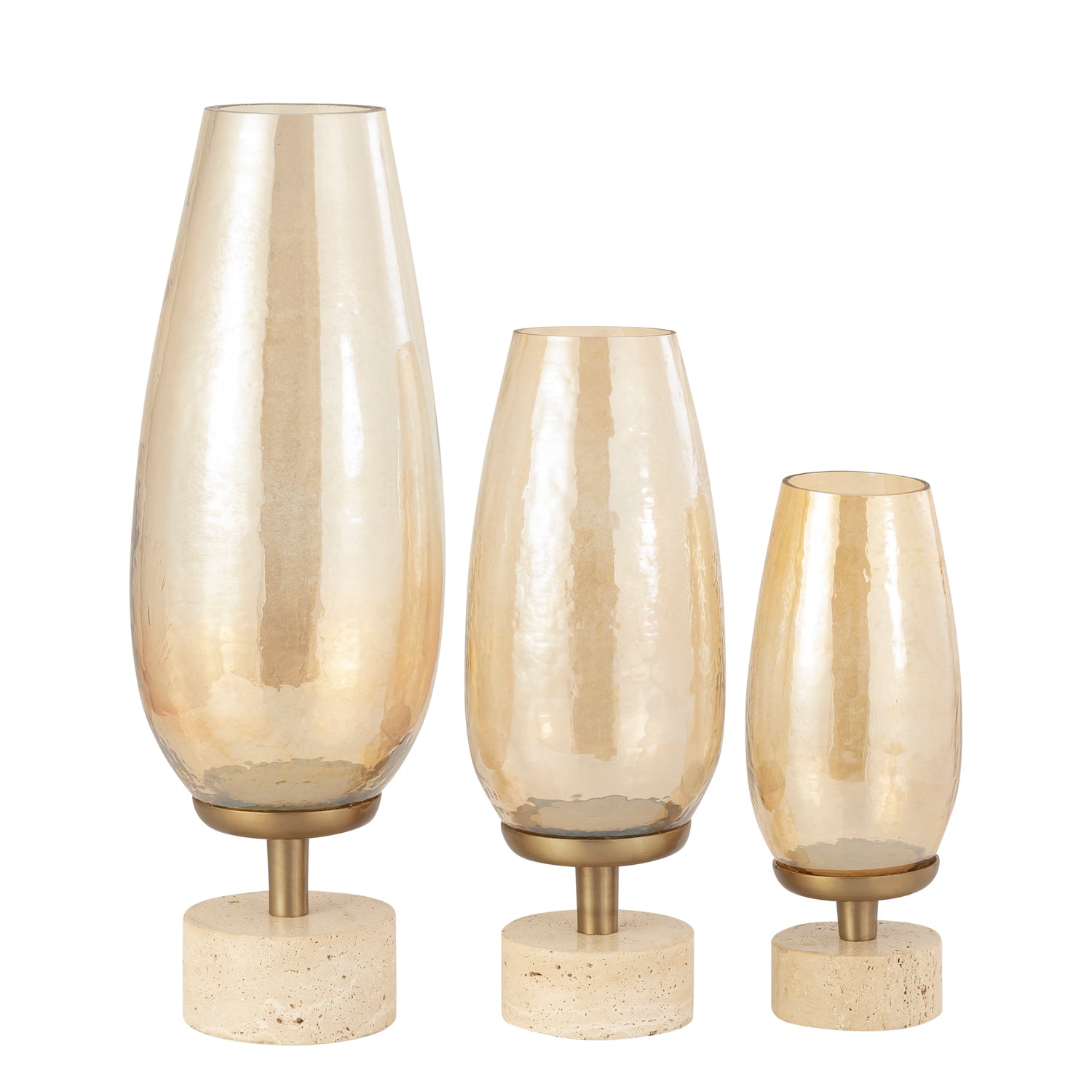 Sajeth Brass luster glass stormlight on base M PTMD