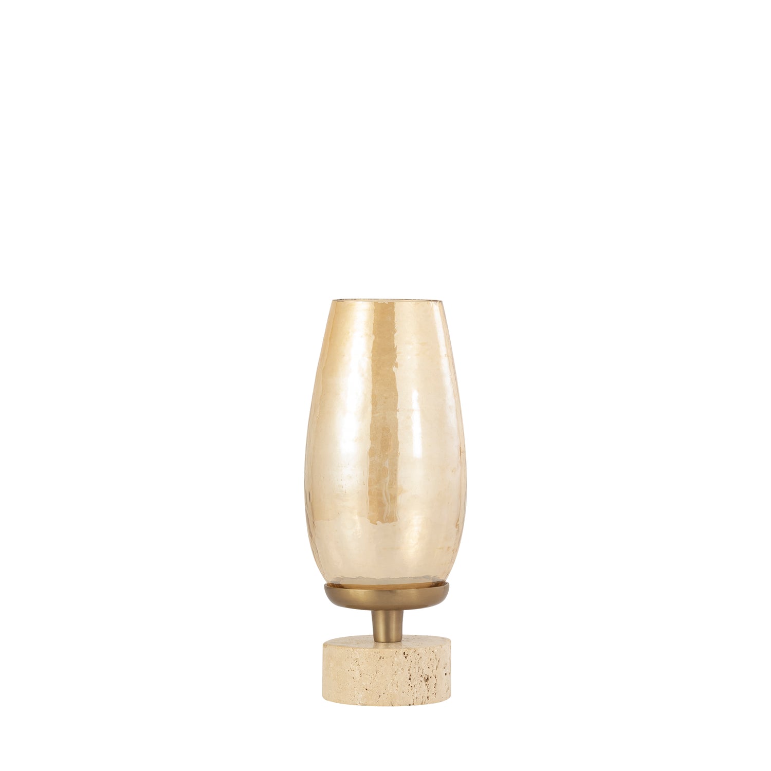 Sajeth Brass luster glass stormlight on base S PTMD