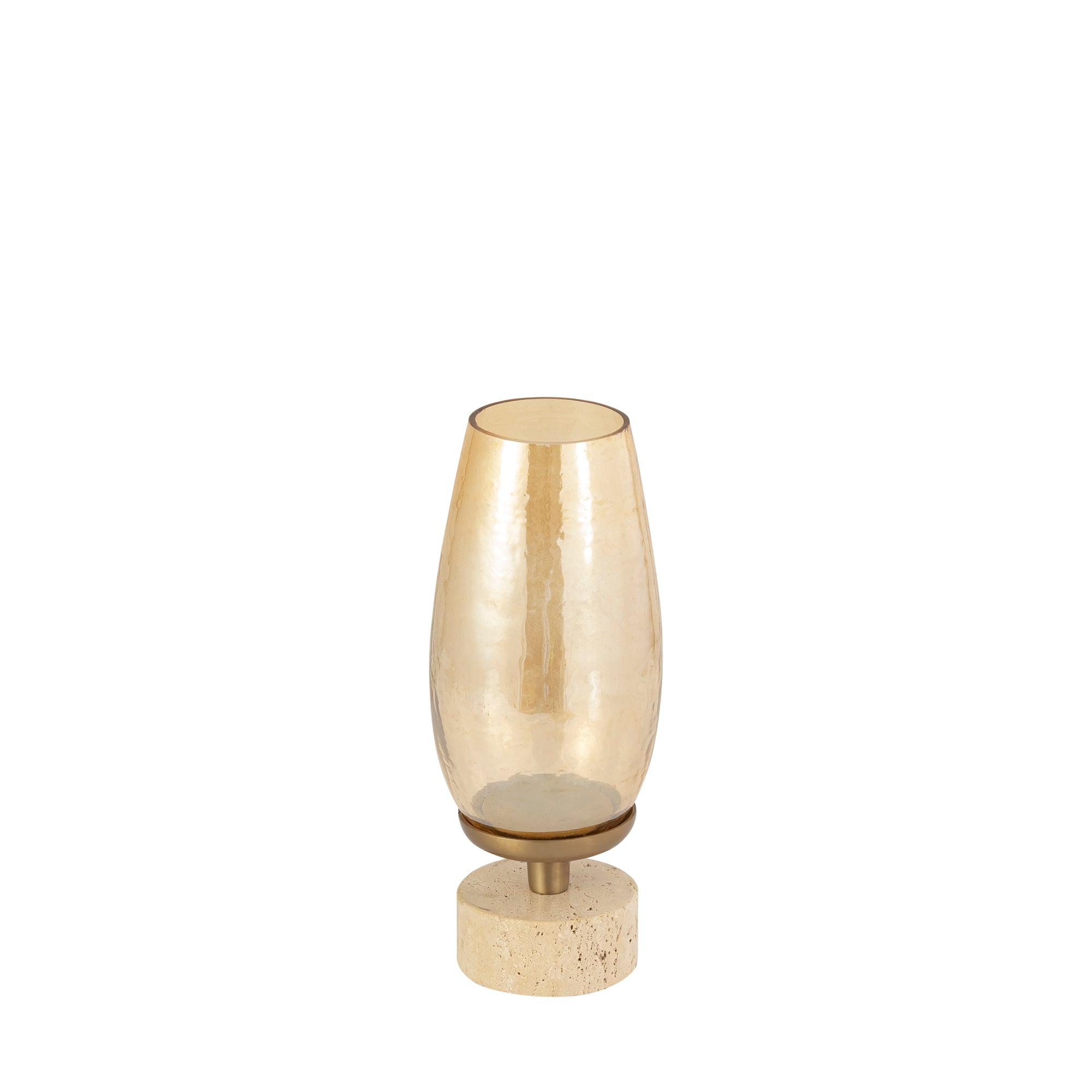 Sajeth Brass luster glass stormlight on base S PTMD