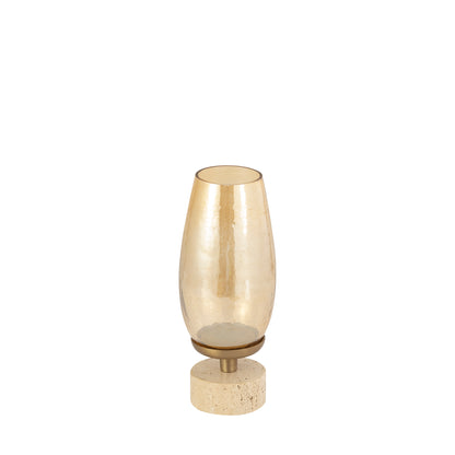 Sajeth Brass luster glass stormlight on base S PTMD