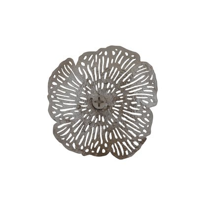 Schaal Ryhann M - 38x37x8 cm - Aluminium - Zilver PTMD