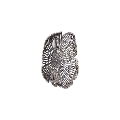 Schaal Ryhann S - 31x30x6 cm - Aluminium - Zilver PTMD