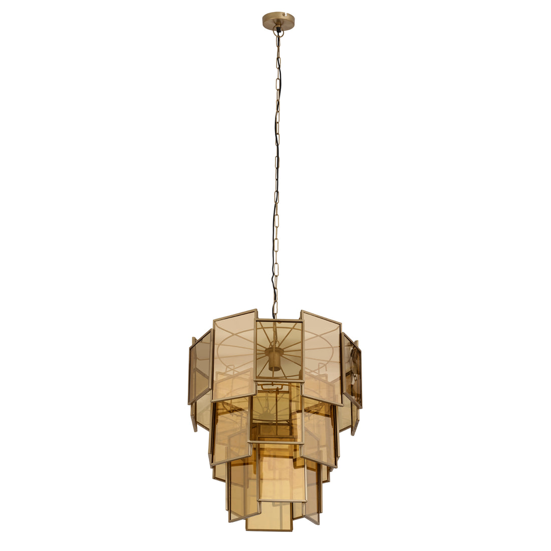 Hanglamp Loucas Bras Lustre Glas Lagen Large PTMD