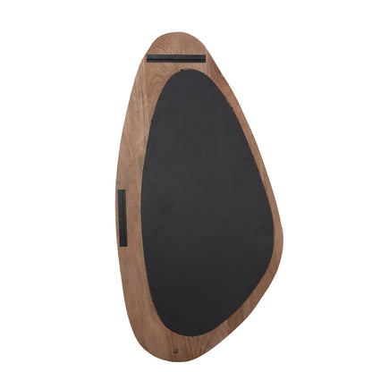 Santin Natural mango wood organic triangle Spiegel PTMD
