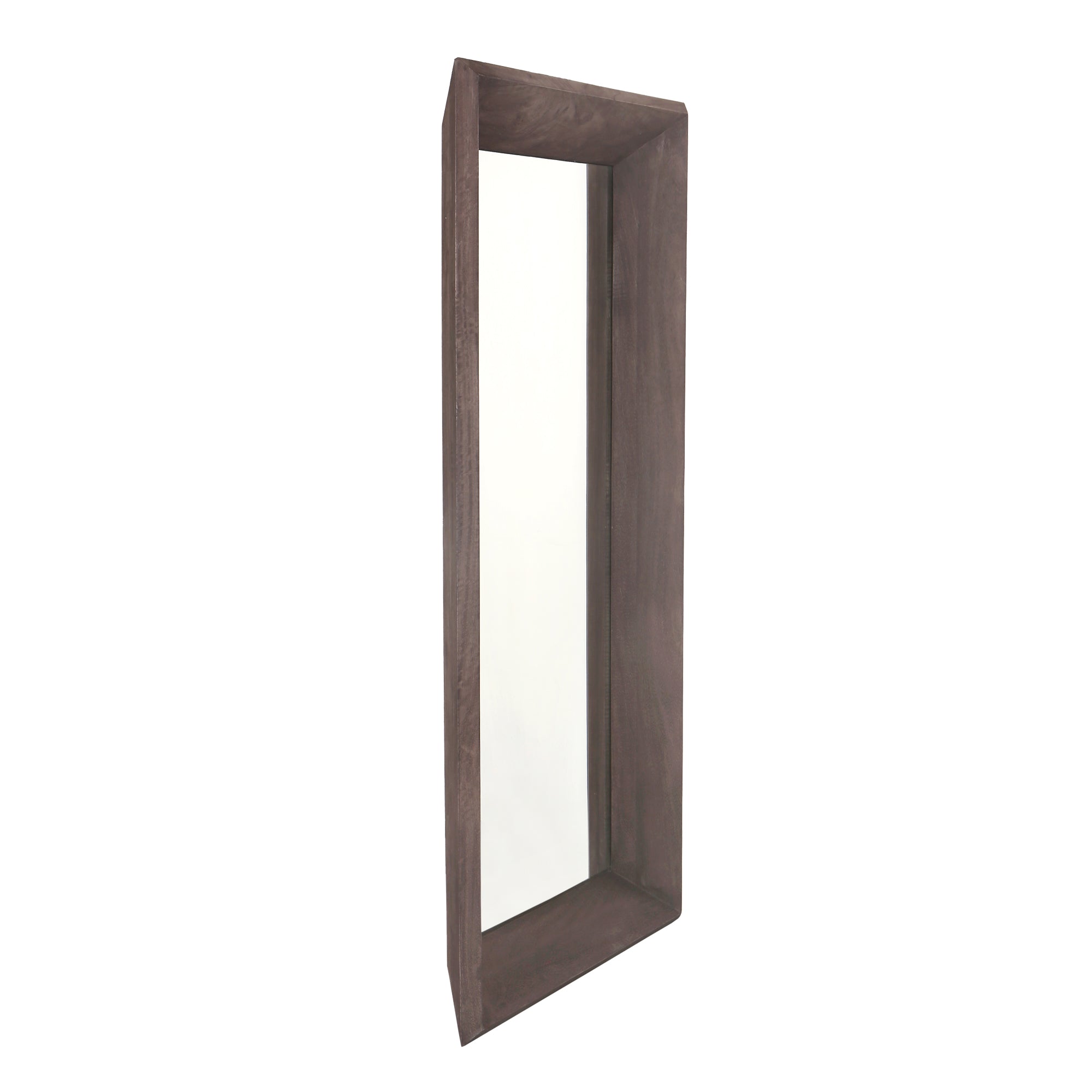 Nicka Brown Mango Wood Rectangle Mirror S 70,5x13,5x160cm PTMD