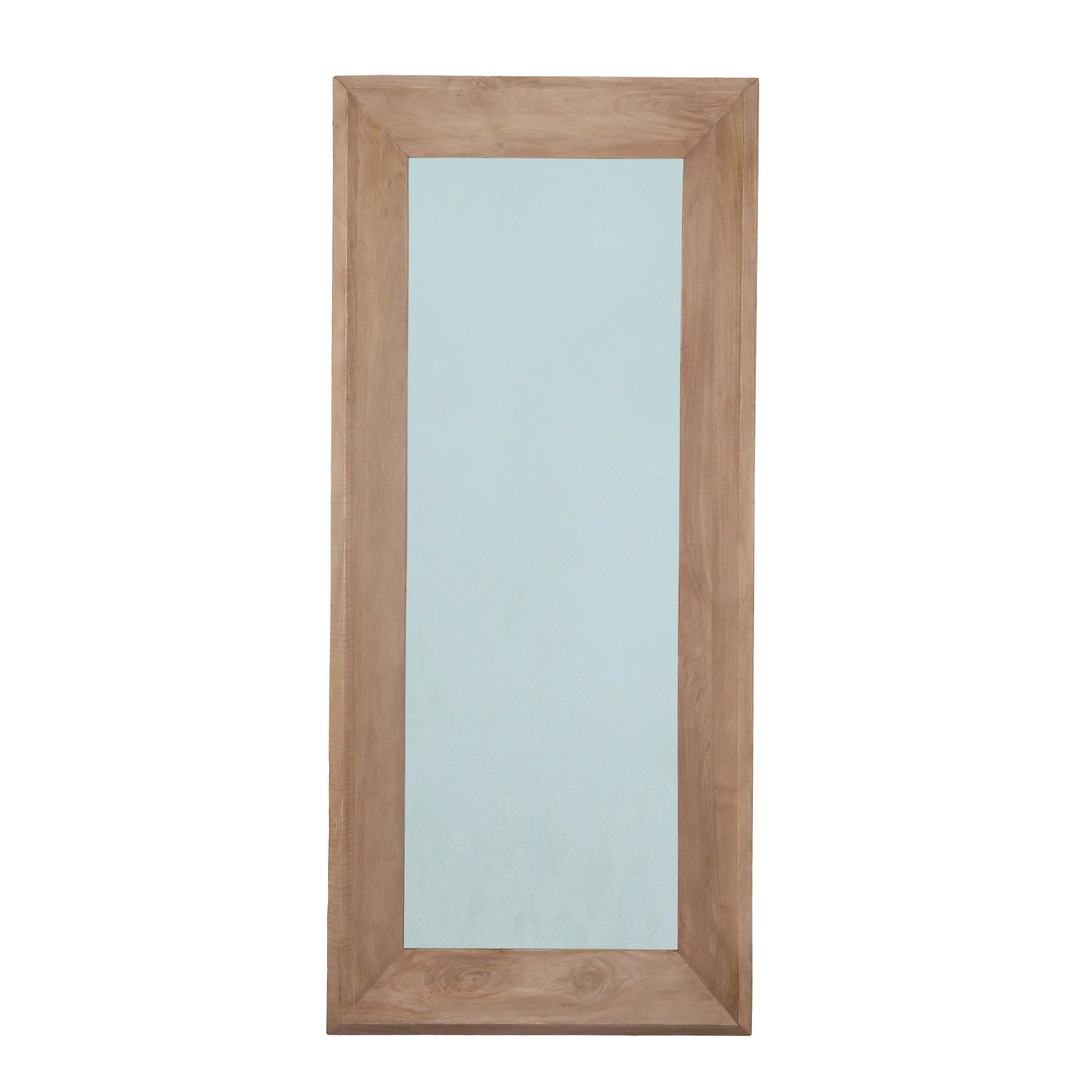 Nicka Natural Mango Wood Rectangle Mirror S 70,5x13,5x160cm