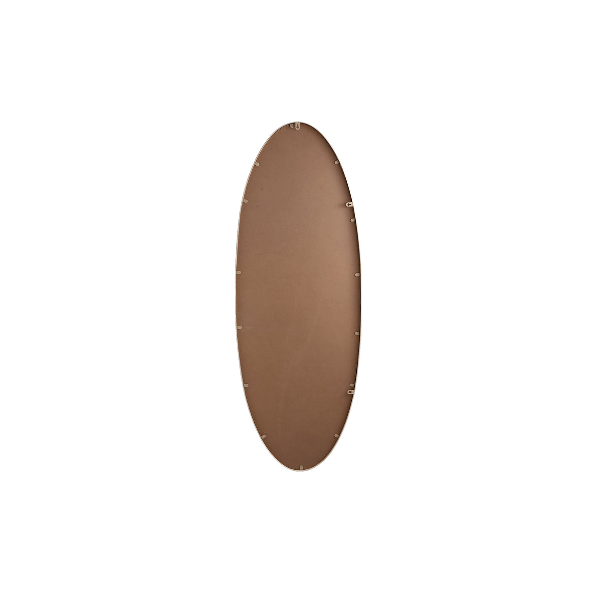 Serine Sand Steel Oval Mirror Small 50x3,5x140cm PTMD