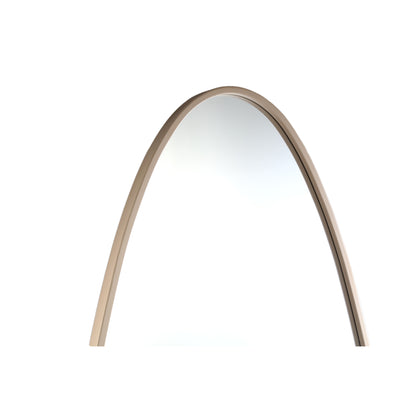 Serine Sand Steel Oval Mirror Large 78x3,5x180cm PTMD
