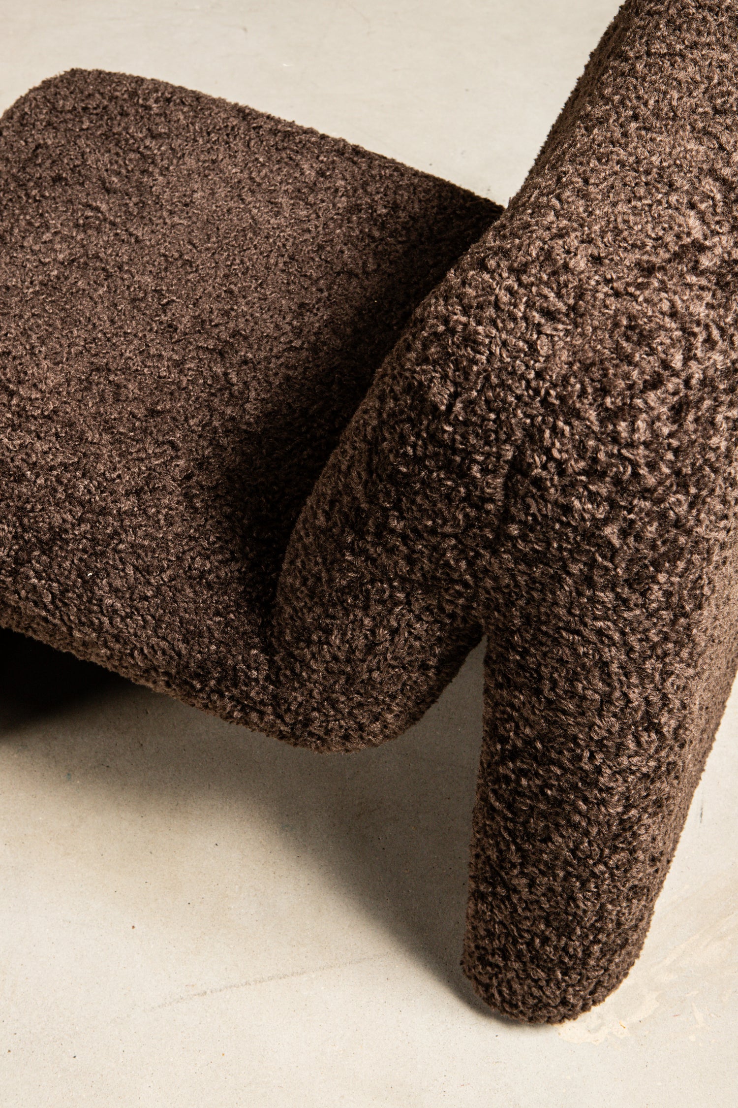 Oslo Luxe Fauteuil Teddy Coffee PTMD