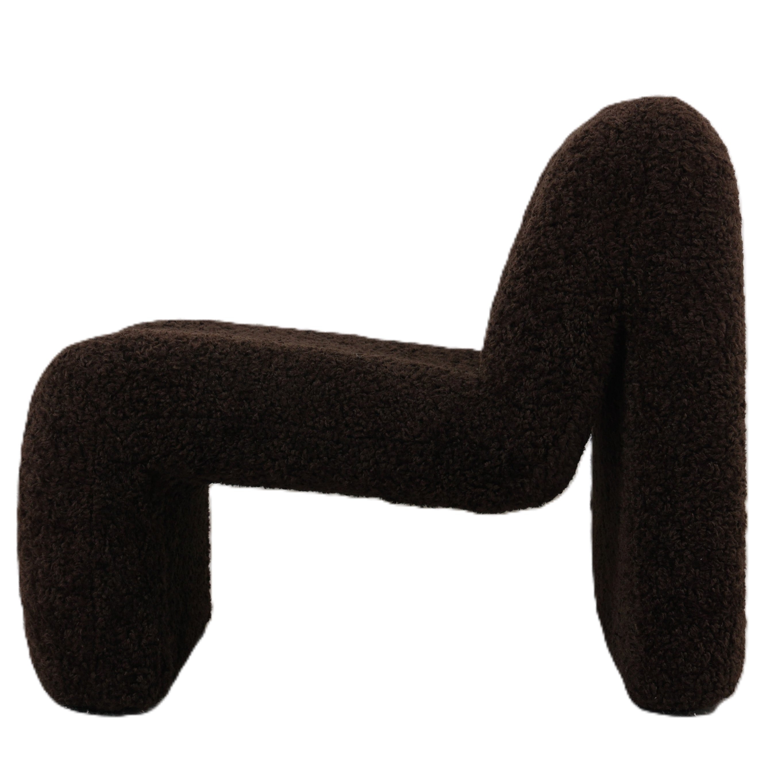 Oslo Luxe Fauteuil Teddy Coffee PTMD