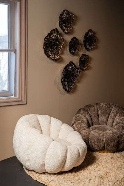 Draaibare Fauteuil Daisy Creme Euphoria PTMD