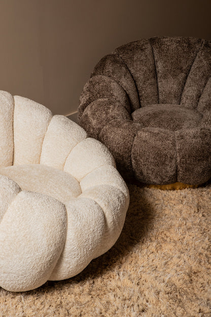 Draaibare Fauteuil Daisy Creme Euphoria PTMD