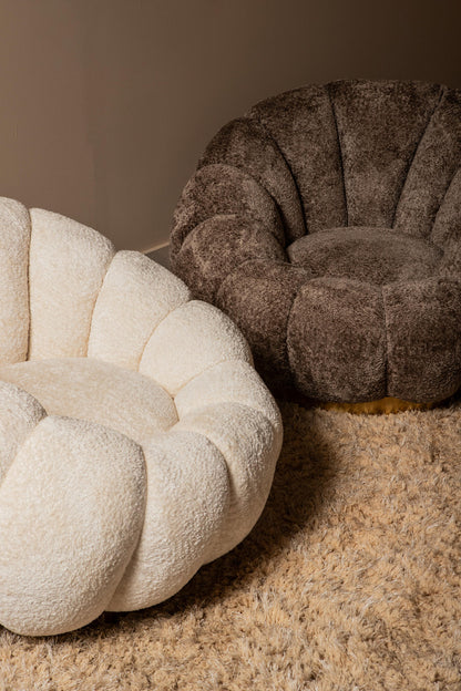 Draaibare Fauteuil Daisy Creme Euphoria PTMD