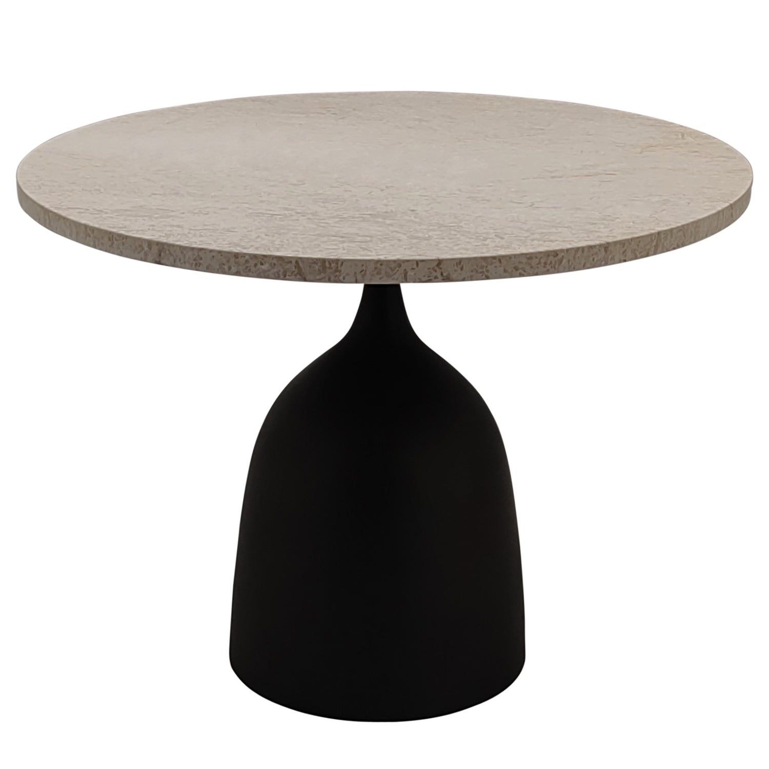 Patras Bijzettafel Beige Marmer Rond Ø60cm PTMD
