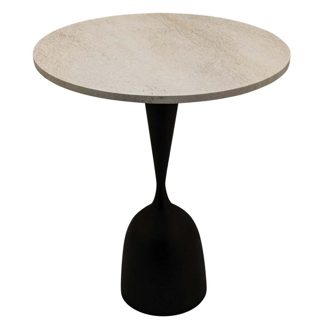 Patras Bistrotafel Beige Marmer H77cm PTMD