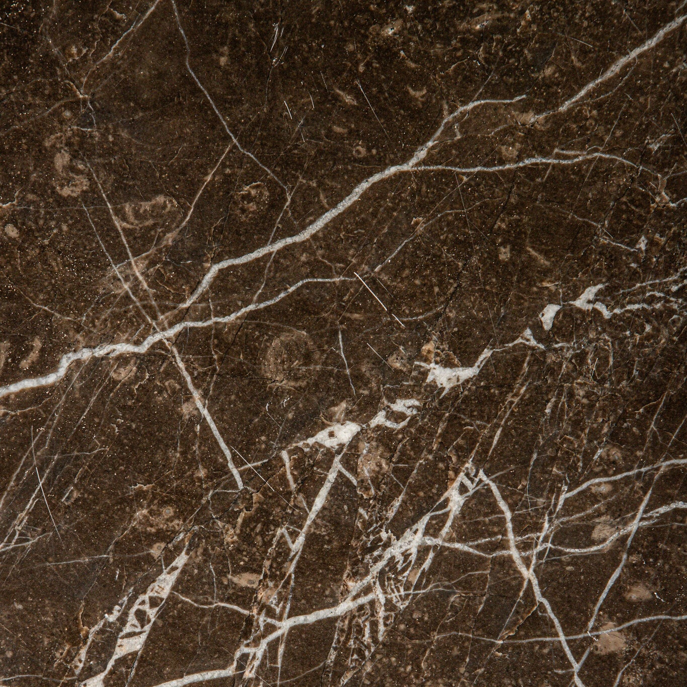 Patras   Bistrotafel   Bruin   Marmer H77cm PTMD