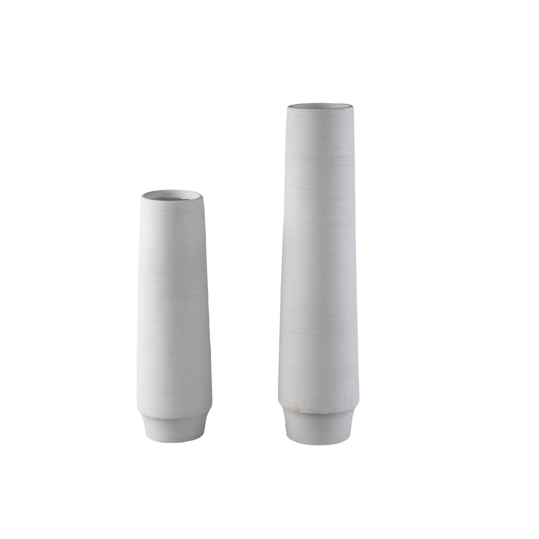 Zonna White matt ceramic high vase S PTMD