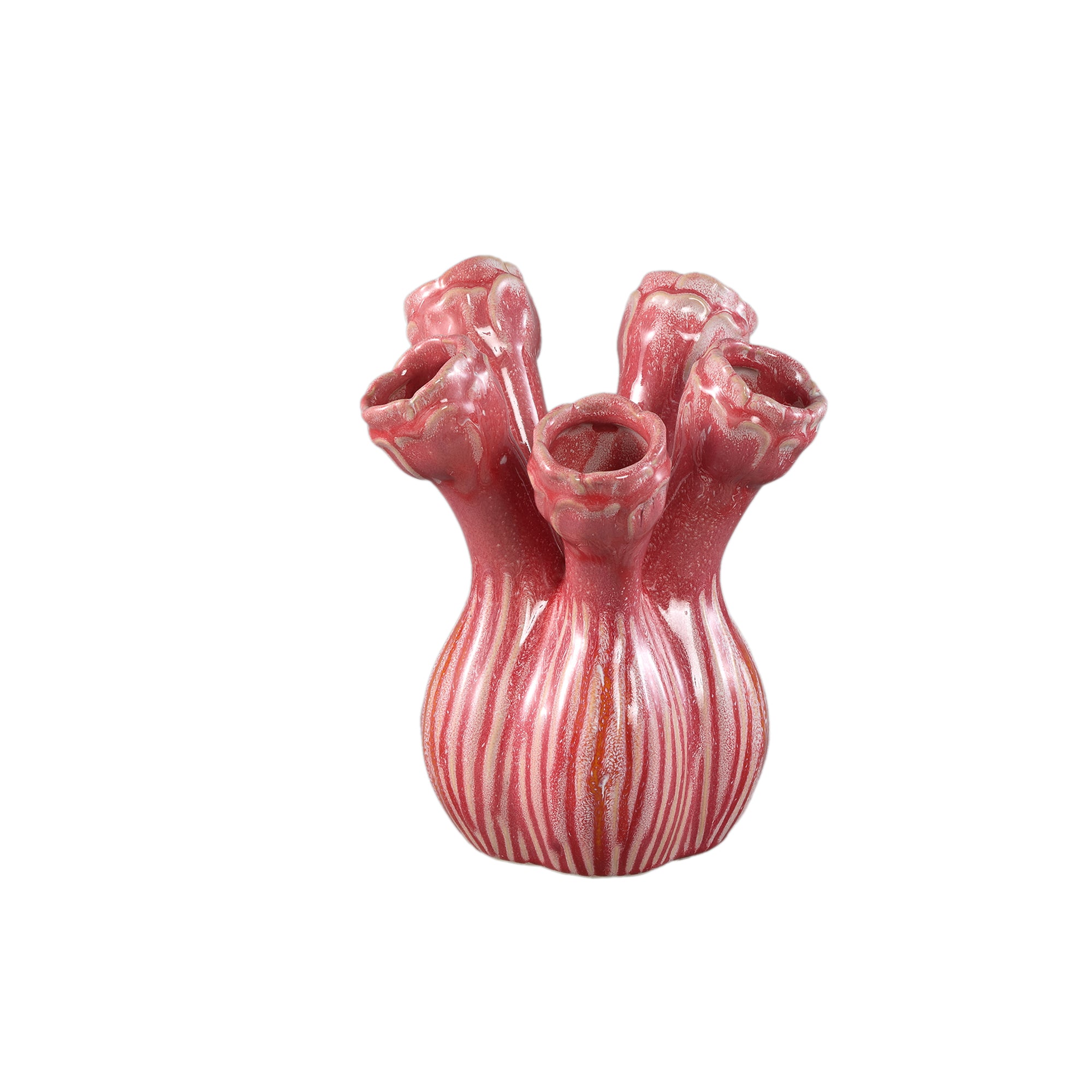 PTMD - Vaas Annmarie - Roze - 17 x 17 x 23.5 cm Medium