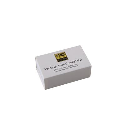 Pearl Candle Wax Wick Box 50 stuks 6cm lang PTMD