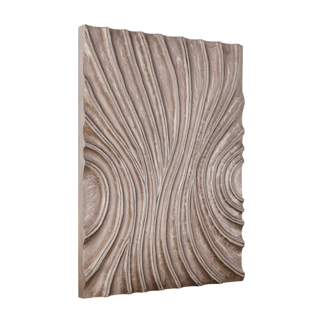 Reddie Wavvy Bruin Glimmend Wandpaneel Medium 90x120cm PTMD