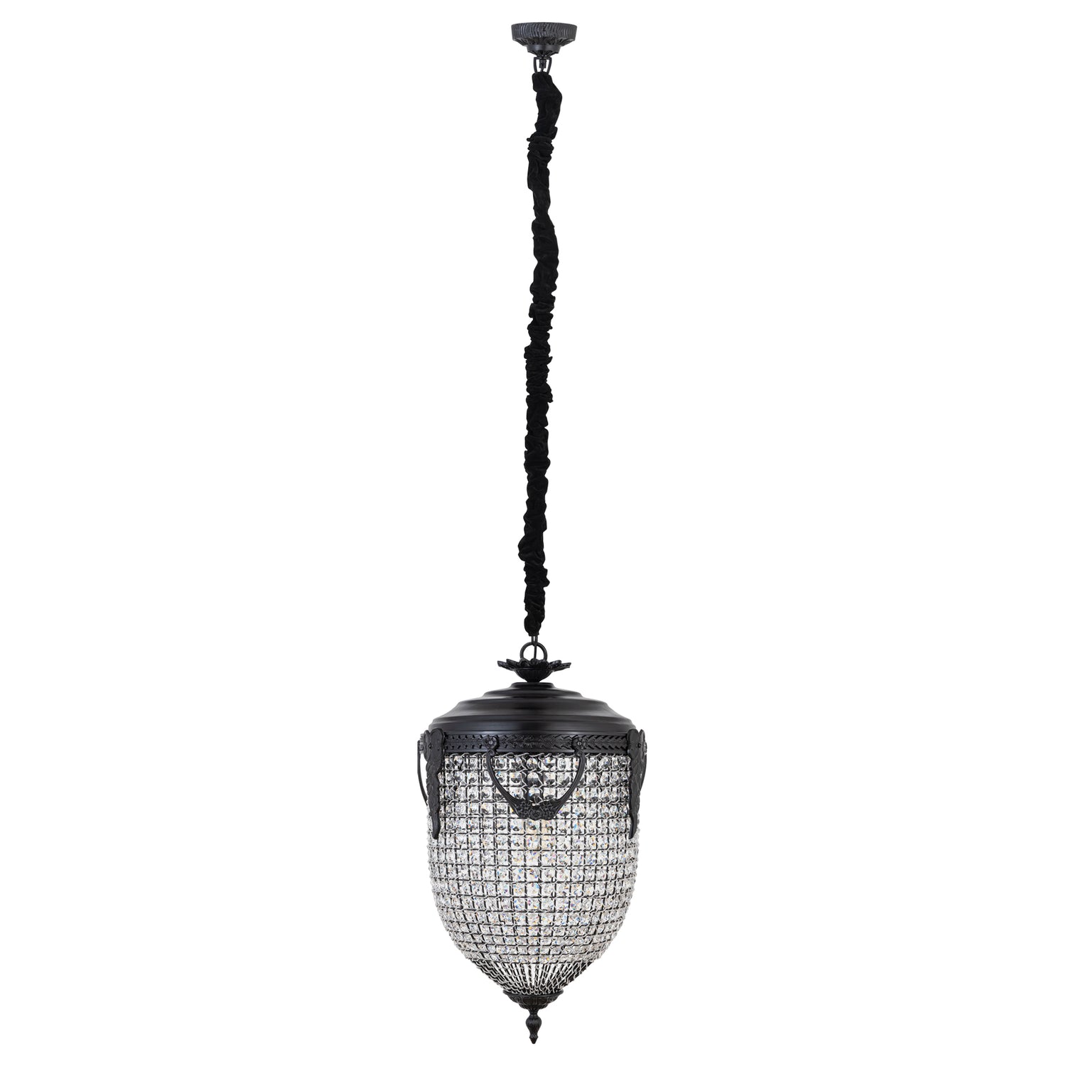 Lidde Crystal Oval Chandelier Lamp Classic L 46x46x82cm PTMD