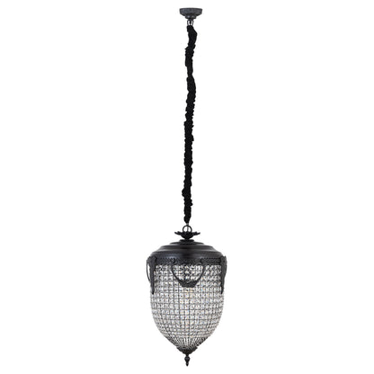 Lidde Crystal Oval Chandelier Lamp Classic L 46x46x82cm PTMD