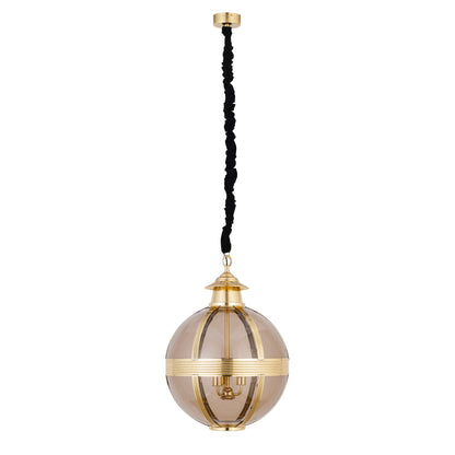 Hanglamp Mikk Medium - Ø56x76 cm - Glas - Messing PTMD