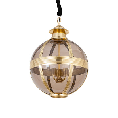 Hanglamp Mikk Medium - Ø56x76 cm - Glas - Messing PTMD